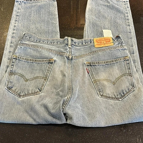 LEVI’S 550 Distressed Jeans Size W34 L30 - Picture 8 of 14